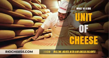 Exploring the World of Cheese: What Makes a Big Unit?