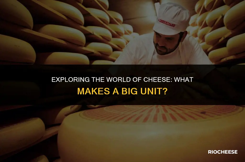 what is a big unit of cheese