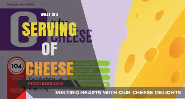 Understanding Cheese Servings: A Guide to Portion Control