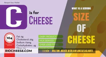 Understanding Cheese Serving Sizes: A Guide for Healthy Eating