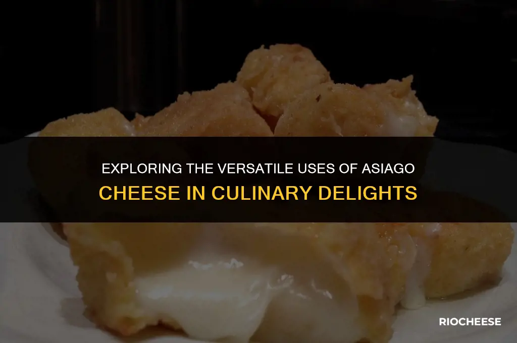 what is asiago cheese used for