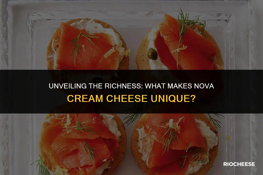 what is nova cream cheese
