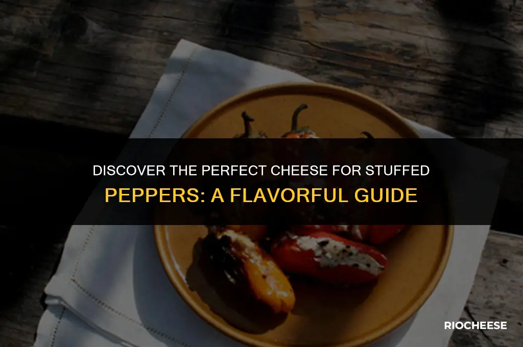 what is the best cheese for stuffed peppers