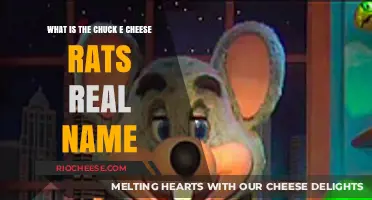 Unveiling the Secret Identity: Chuck E. Cheese's Rat Revealed