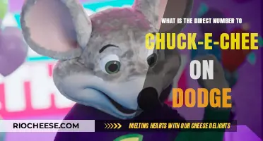 Direct Line to Chuck-E-Cheese on Dodge: Your Ultimate Guide
