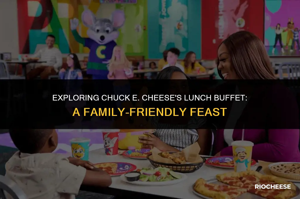 what is the lunch buffet at chuck e cheese