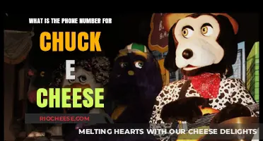 Contact Chuck E. Cheese: Get the Party Started Today!