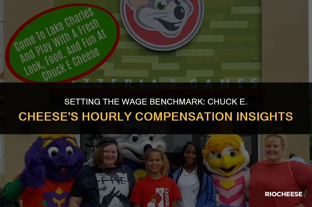 what is your minimum hourly compensation requirement chuck e cheese