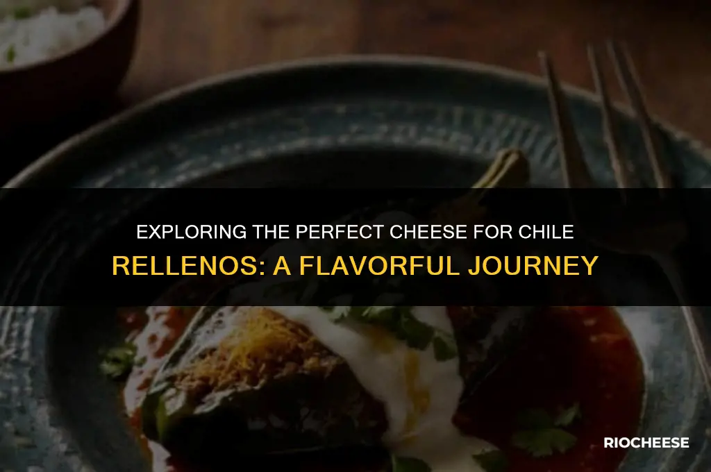 what kind of cheese for chile rellenos