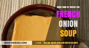 The Perfect Cheese for French Onion Soup: A Gourmet's Guide