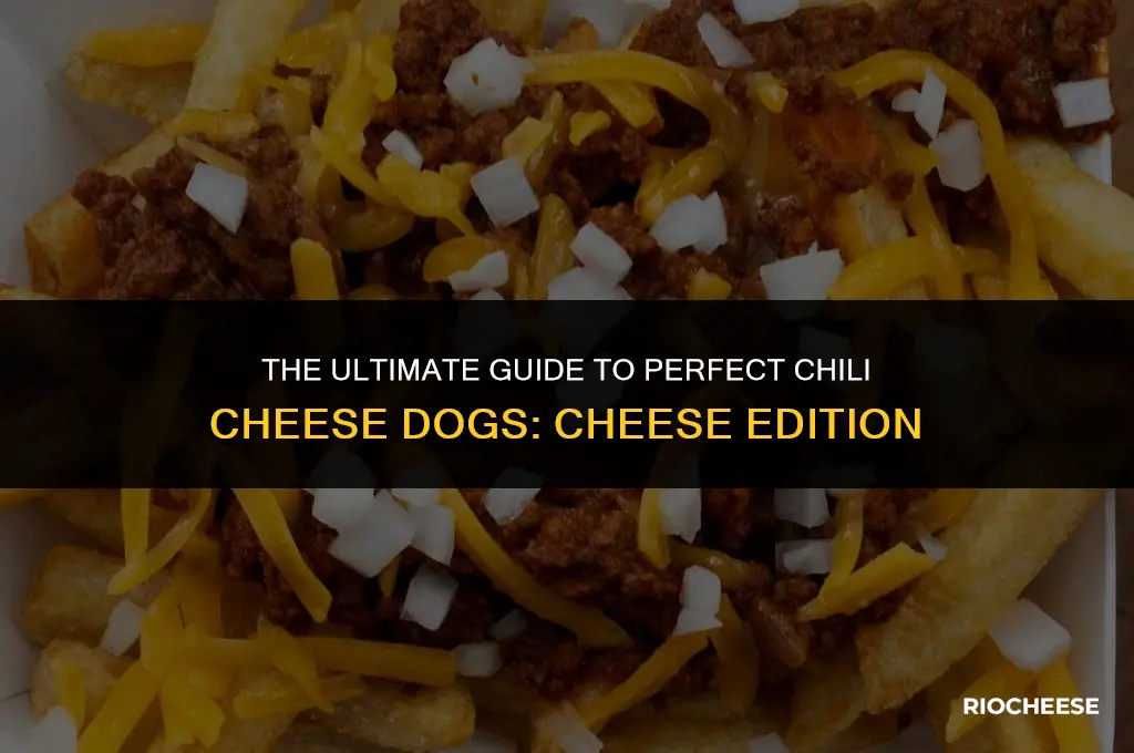 what kind of cheese goes on chili cheese dogs