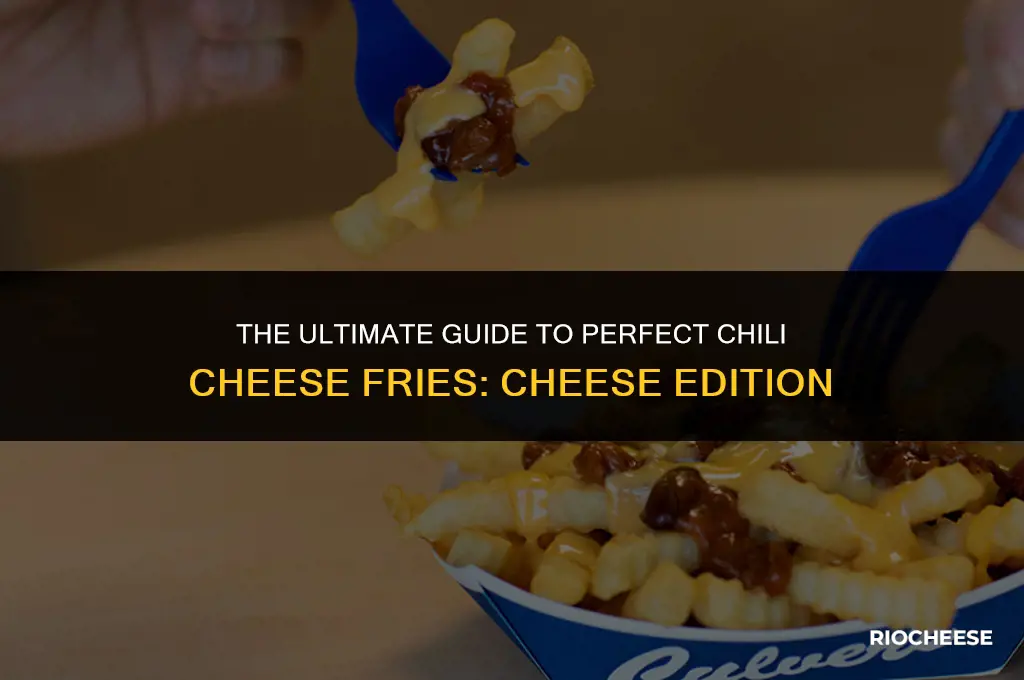 what kind of cheese goes on chili cheese fries