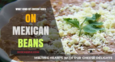 Exploring the Perfect Cheese Match for Mexican Beans: A Flavorful Journey