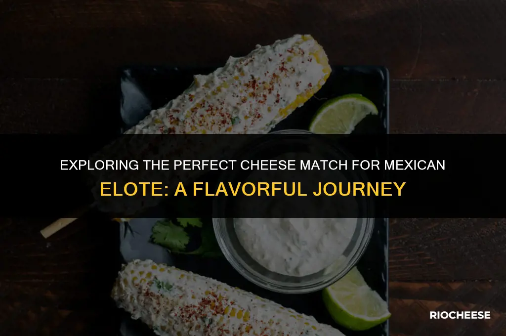 what kind of cheese goes on mexican elote