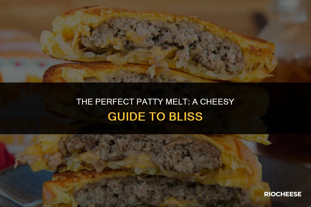 what kind of cheese goes on patty melt