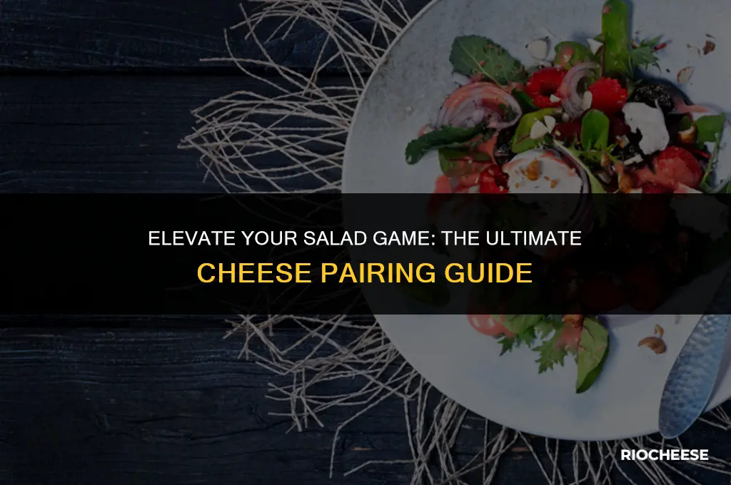 what kind of cheese goes on salad