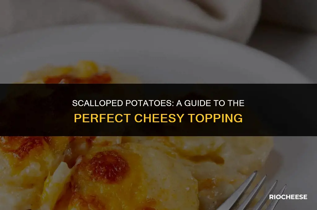 what kind of cheese goes on scalloped potatoes