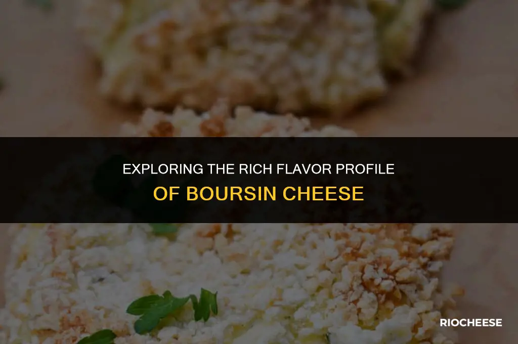 what kind of cheese is boursin