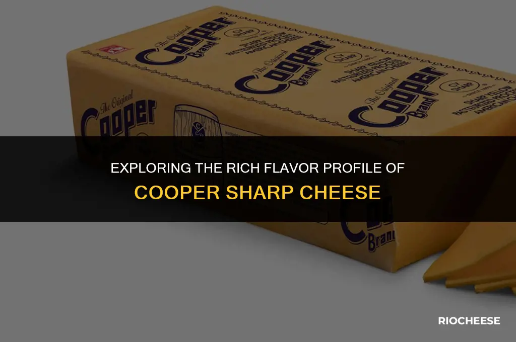 what kind of cheese is cooper sharp
