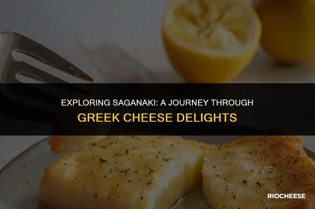 what kind of cheese is saganaki