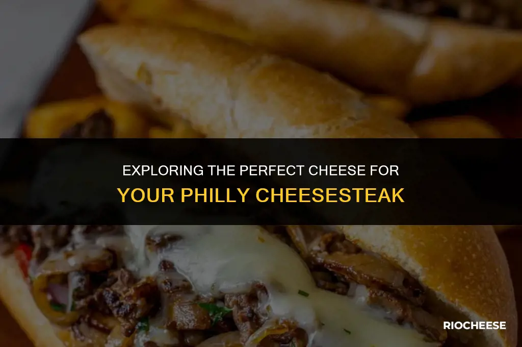 what kind of cheese philly cheesesteak