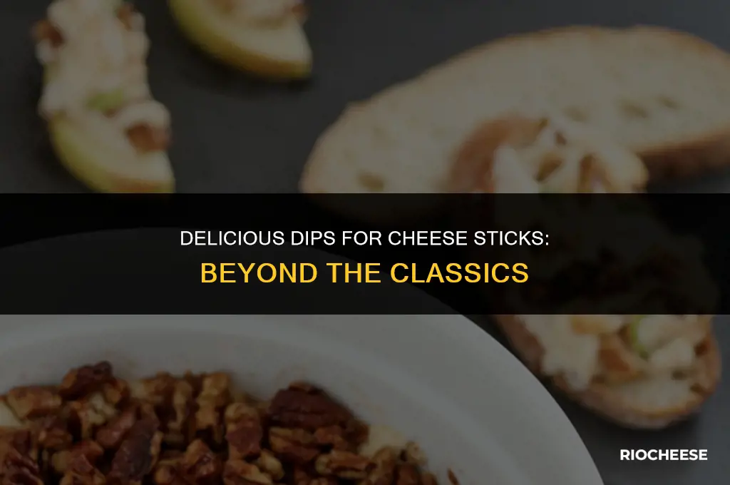 what to dip cheese sticks in