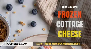 Reviving Frozen Cottage Cheese: Creative Ways to Use It
