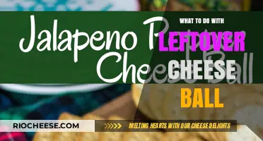 Creative Ways to Repurpose Leftover Cheese Ball