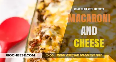 Creative Ways to Repurpose Leftover Macaroni and Cheese