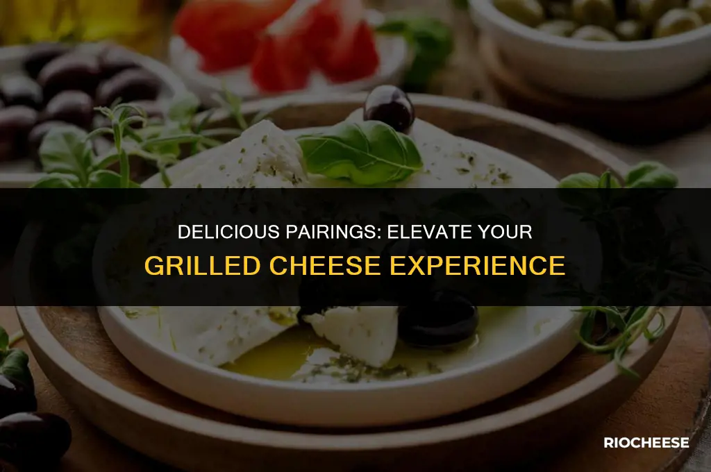 what to eat with grilled cheese sandwiches