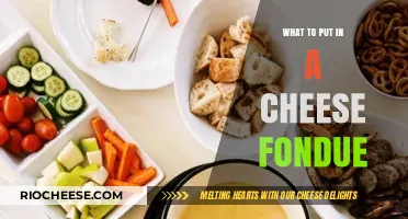 Delicious Dips: The Ultimate Guide to Cheese Fondue Fillings