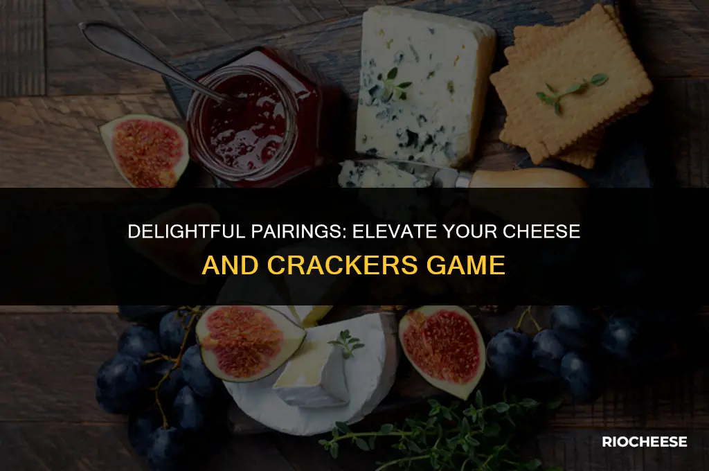 what to serve with cheese and crackers