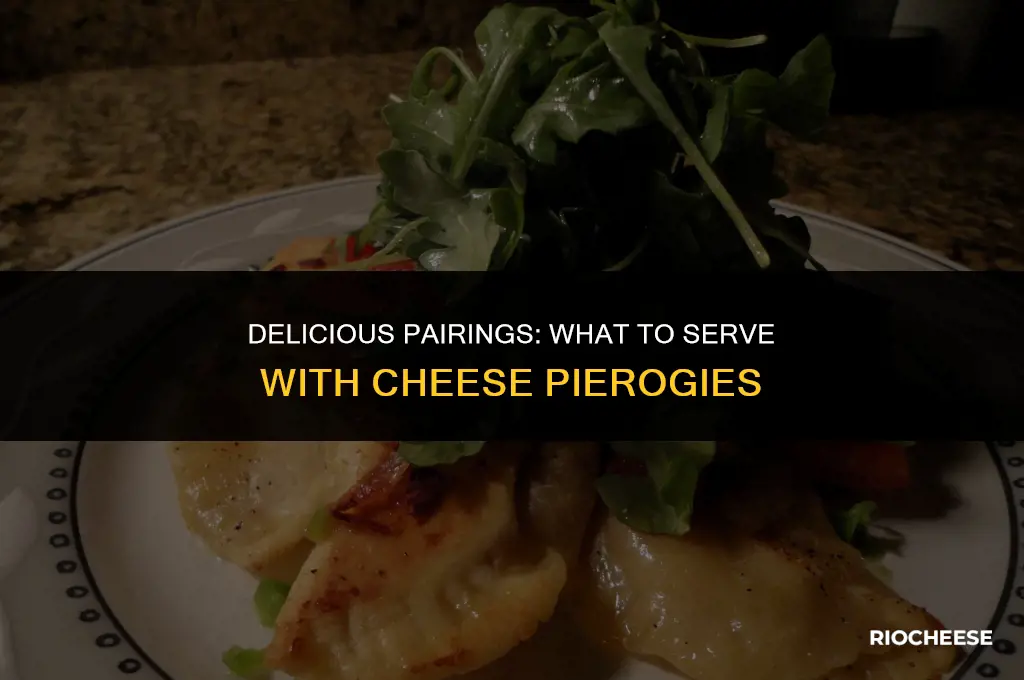 what to serve with cheese pierogies