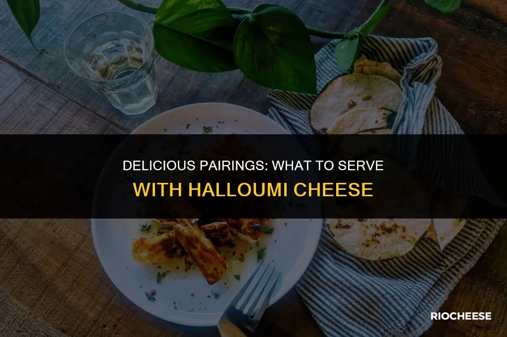what to serve with halloumi cheese