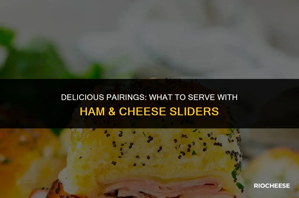 what to serve with ham & cheese sliders