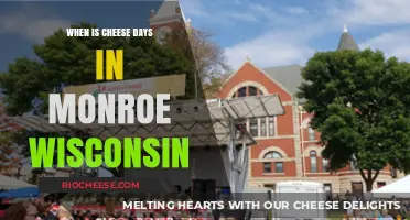 Discover Monroe, Wisconsin's Cheese Days: A Festive Celebration