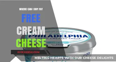 Where to Find Fat-Free Cream Cheese: A Shopper's Guide