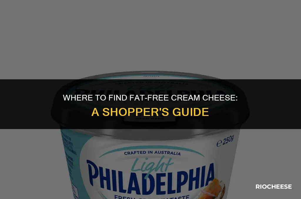 where can i buy fat free cream cheese
