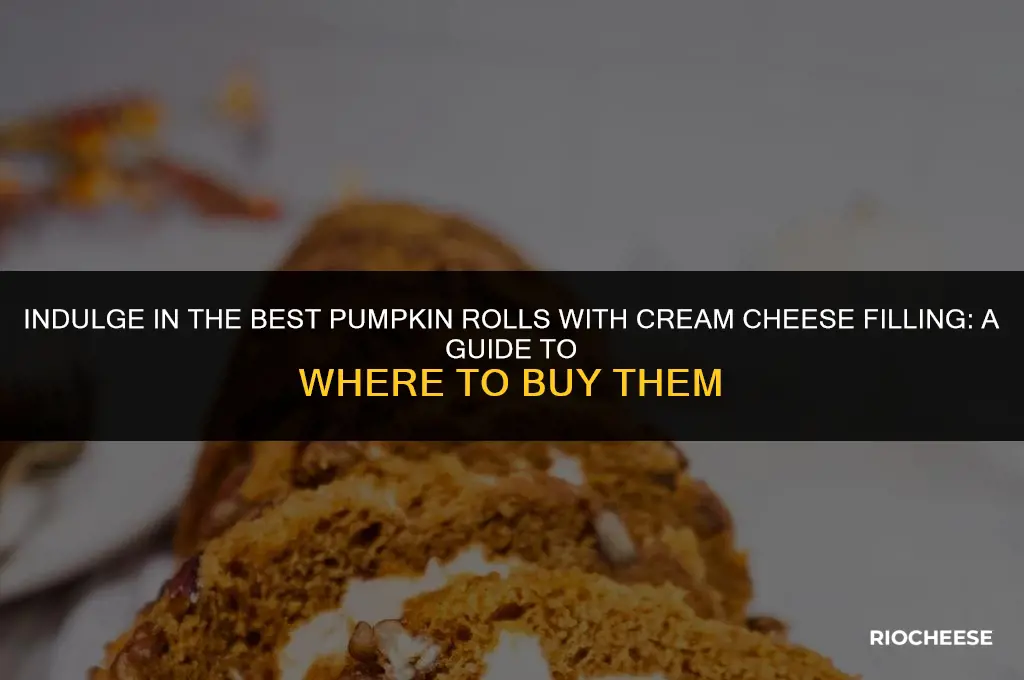 where to buy pumpkin roll with cream cheese filling
