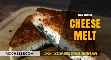 Will Ricotta Cheese Melt? A Comprehensive Guide to Melting Cheese